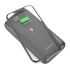 WR10 10000mAh Lithium Polymer USB-A*2 (5V2A), Wireless charging (5V1A) Wireless Charging Smart Power Bank with Display Screen Grey