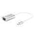 XC-102 Type-c to VGA Converter Cable 15cm Adapter USB C HUB Silver