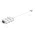 XC-102 Type-c to VGA Converter Cable 15cm Adapter USB C HUB Silver