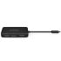 XC-106 USB C HUB 4IN1 Type-C to HDMI / VGA / DP / DVI Adapter HDMI 4K@30Hz, VGA 1080P@60Hz Plastics ABS