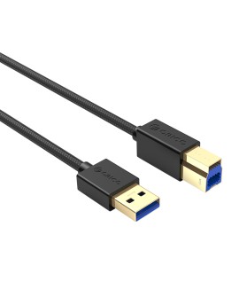 U3-FBA02 USB3.0 A to USB Type-B Data Cable High Speed โอริโก้ สายเชื่อมต่อปริ้นเตอร์,สแกนเนอร์ 