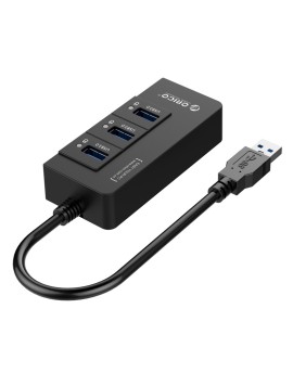 HR01-U3 3 Ports USB3.0 HUB+LAN