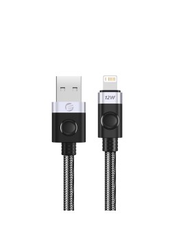 A2L USB 3.0 A to Lightning Fast Charge & Data Cable Black