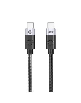 CC240 USB-C PD240W Multifunctional Data & Charging Cable (Straight head) Black