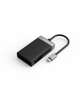 CL4D-C3 4in1 USB C 3.0 Card Reader Black