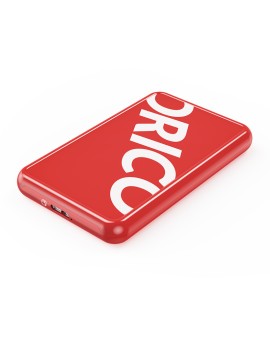 CP25U3 2.5 inch USB3.0 Micro-B Hard Drive Enclosure Red