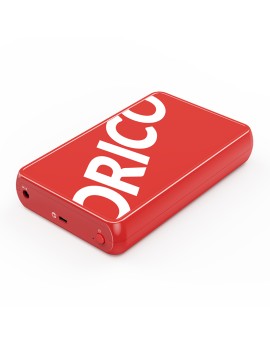CP35C3 3.5 inch Type-C to USB A Hard Drive Enclosure Red