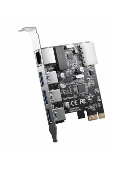 PNU-3A1R USB3.0 + network combination card Black