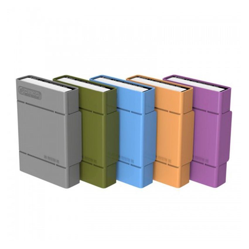 PHP-35 3.5 inch Hard Drive Protection Box Material PC + ABS SHOCKPROOF, DUSTPROOF, SPILL-RESISTANT