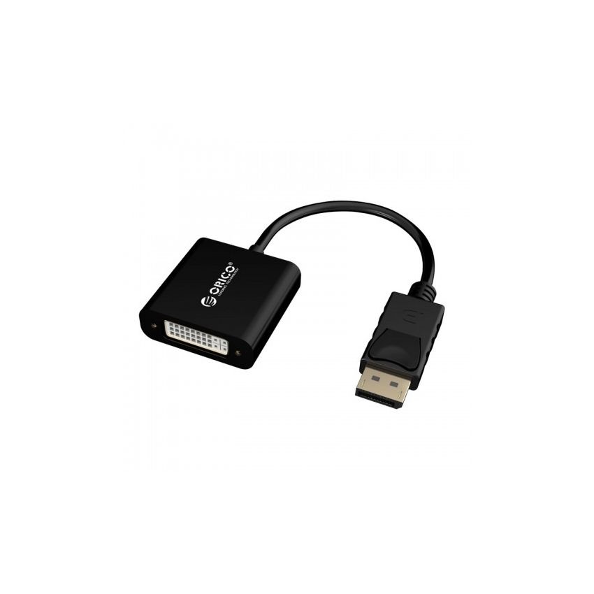 DPT3D Displayport to DVI Converter Cable 15cm DP Male to DVI Female Adapter