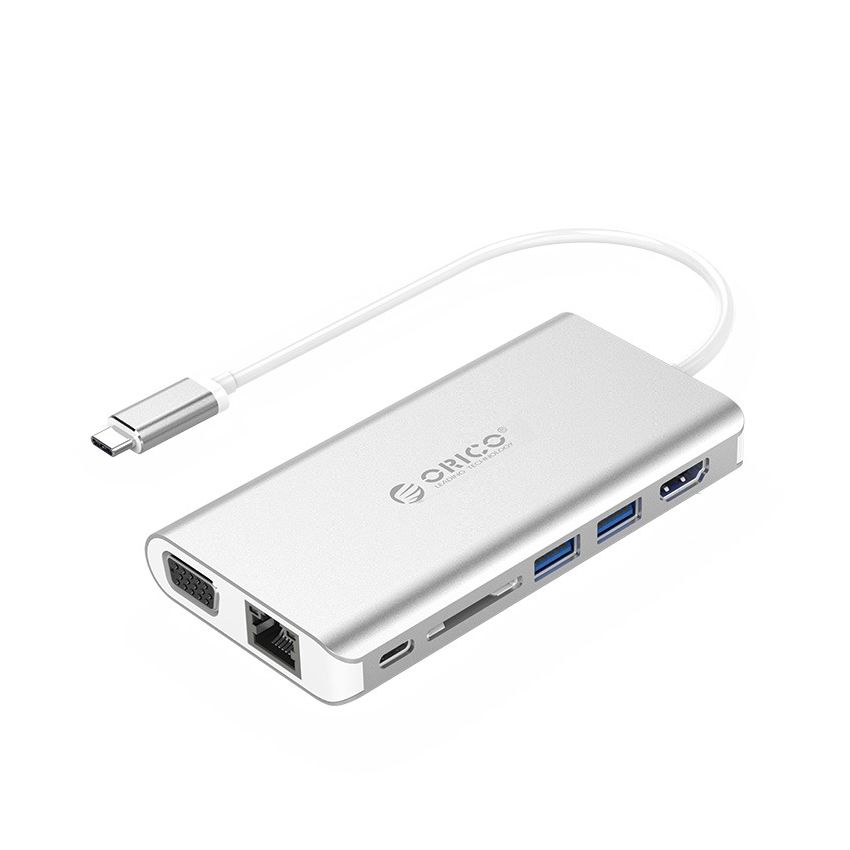 XC-304 USB C HUB 8IN1 PD 60W Aluminum