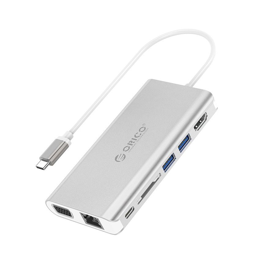 XC-304 USB C HUB 8IN1 PD 60W Aluminum