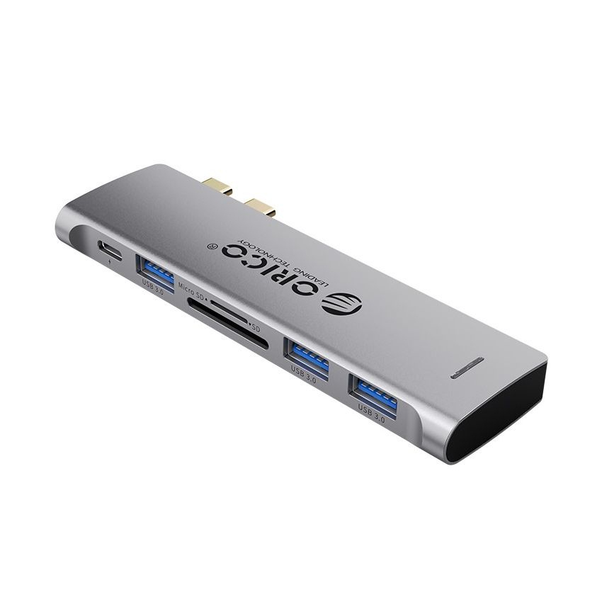 2CT-6TS Type-C 6-in-1 multifunction docking station