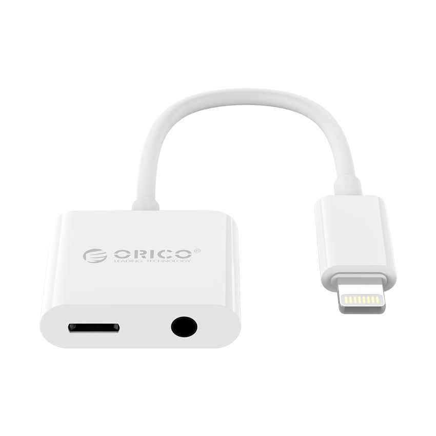 2LT 2in1 Charging & Audio Adapter Charging Current 2Amax for Phone (8 Pin to 8 Pin 3.5mm)