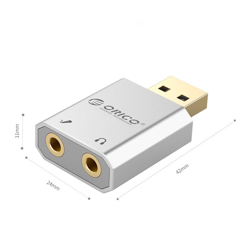 SK02 USB2.0 TO External Sound Card Mic Speaker Headset Audio Jack 3.5mm Cable Adapter Black