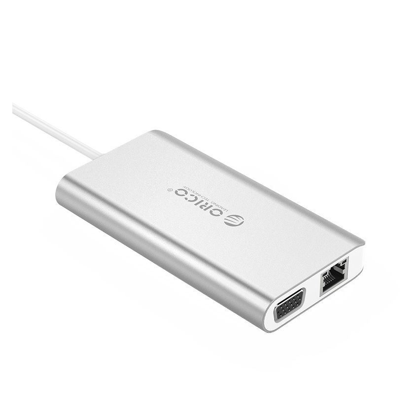 XC-304 USB C HUB 8IN1 PD 60W Aluminum