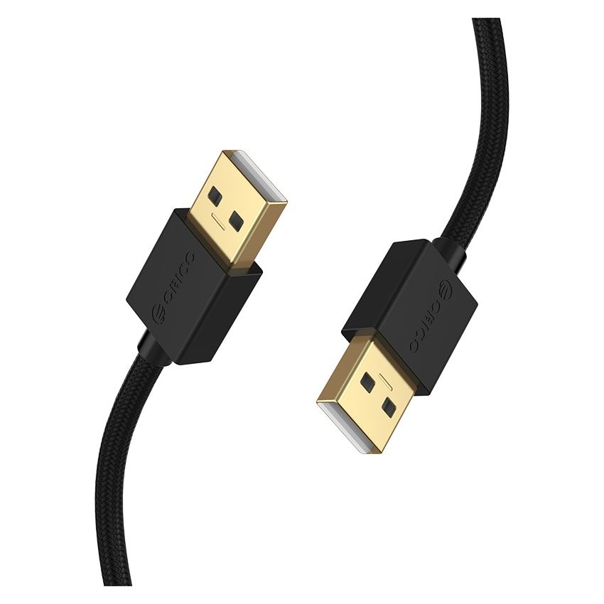 U2-AA02 USB2.0 Male to Male Data Cable Gold-plated Connector Cable