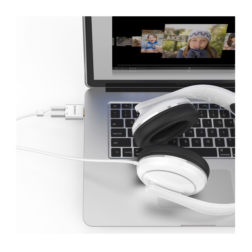 SK02 USB2.0 TO External Sound Card Mic Speaker Headset Audio Jack 3.5mm Cable Adapter Black