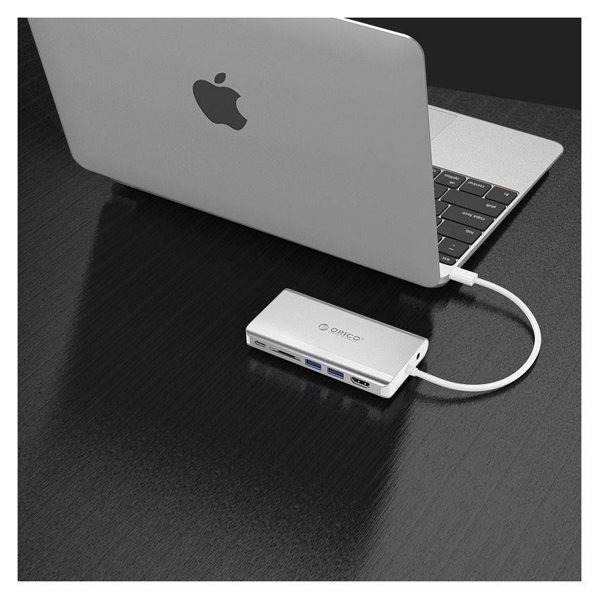 XC-304 USB C HUB 8IN1 PD 60W Aluminum