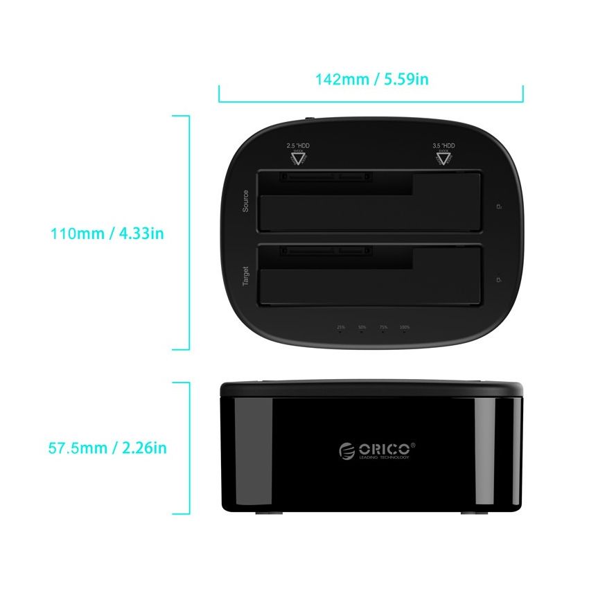 6228US3-C HDD Docking For 2.5/3.5