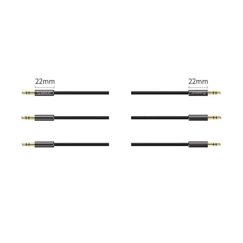 AM-M2 3.5mm M to M Audio Cable (AUX) Audio Port Outer Diameter 4.0mm