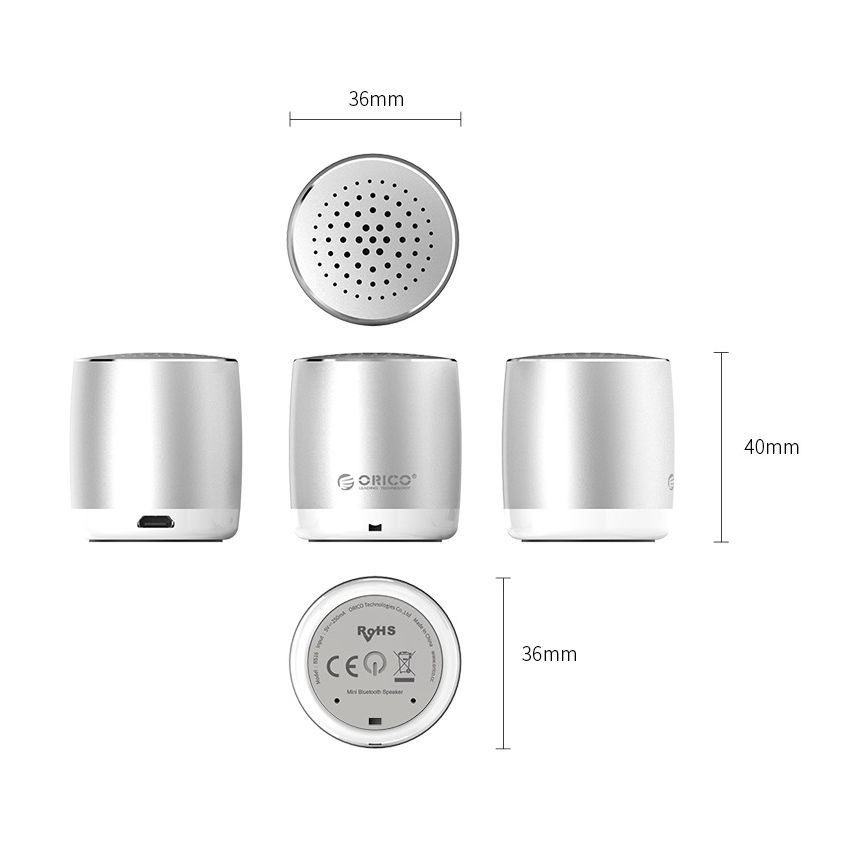 BS16 Mini Portable Bluetooth Speaker 3D Stereo Music Surround Rechargeable Lithium Battery