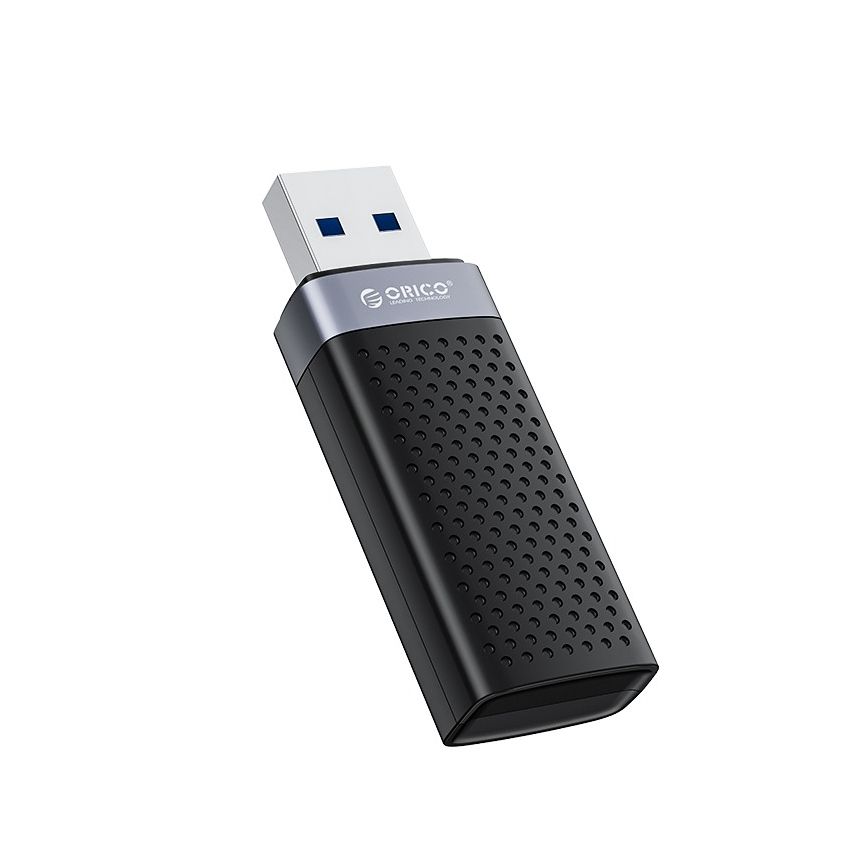 CS2D-A3 TF/SD Dual Port USB-A3.0 Card Reader Single Read Black