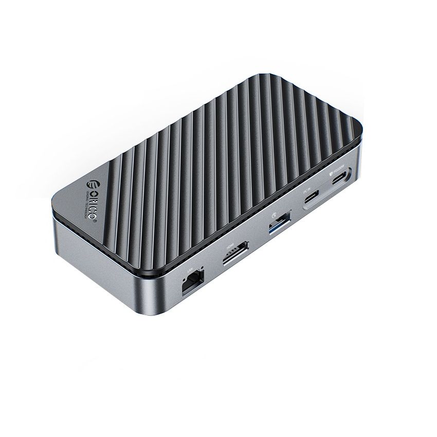 DPM2P9 10 in 1 Docking Station with M.2 NVMe/NGFF SSD Enclosure & Cooling Fan