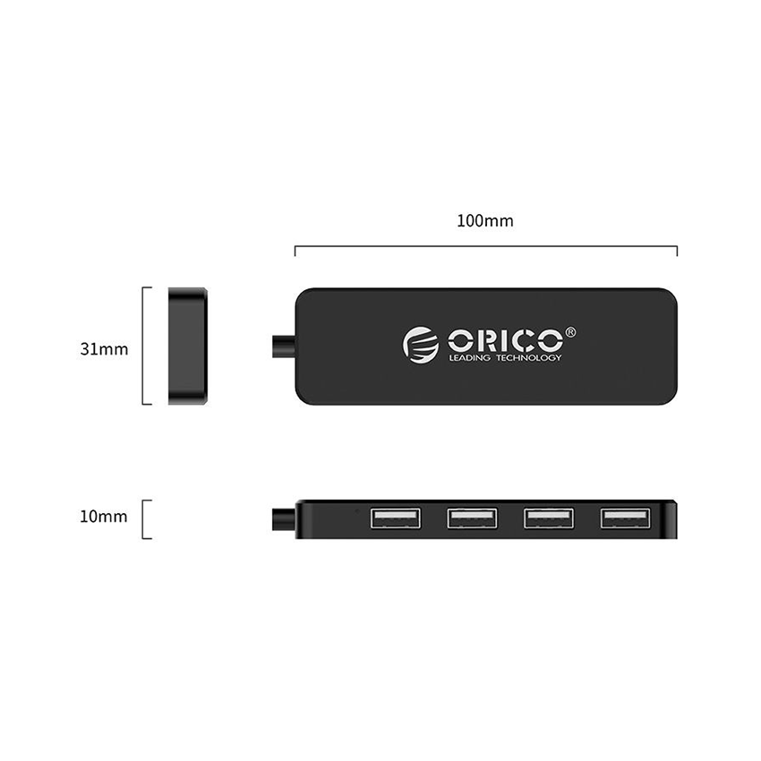 FL01 USB HUB 4 Ports USB2.0 Plastics ABS