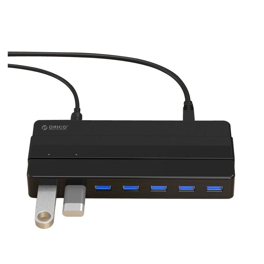 H7928-U3 USB HUB 7 Ports USB3.0 Plastics ABS