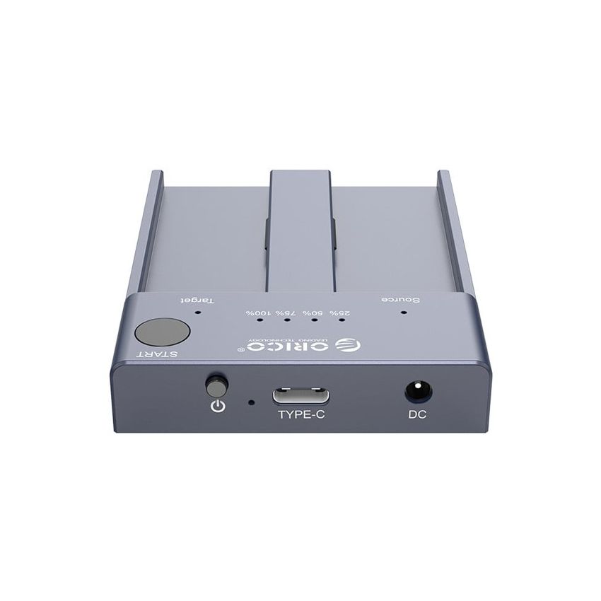 ORICO M2P2-C3-C Dual Bay M.2 NVME SSD Enclosure With Offline Clone ...