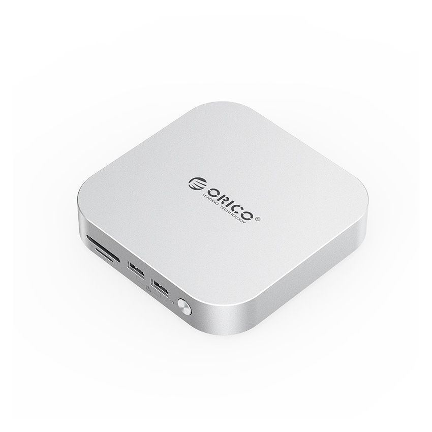 M49P MiniLink Type-C Docking Station With M2 Enclosure USB C HUB For Mac Mini M4