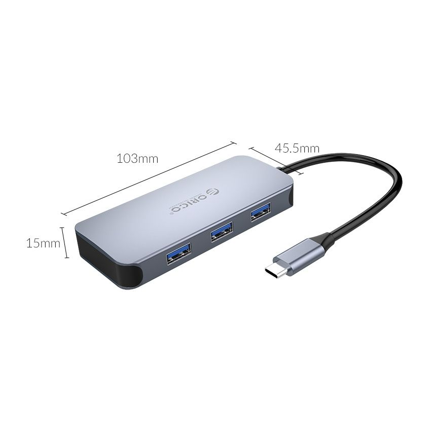 MC-U602P 6in1 Multifunctional Docking Station Grey