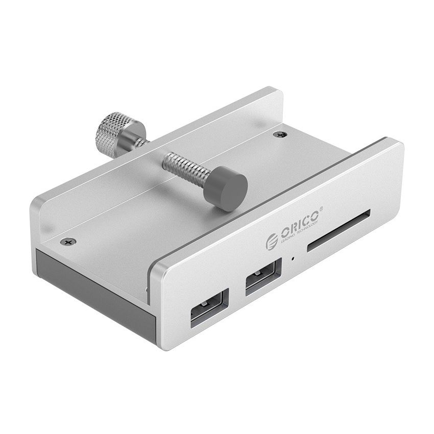 Clip-type USB3.0 HUB with Card Reader
