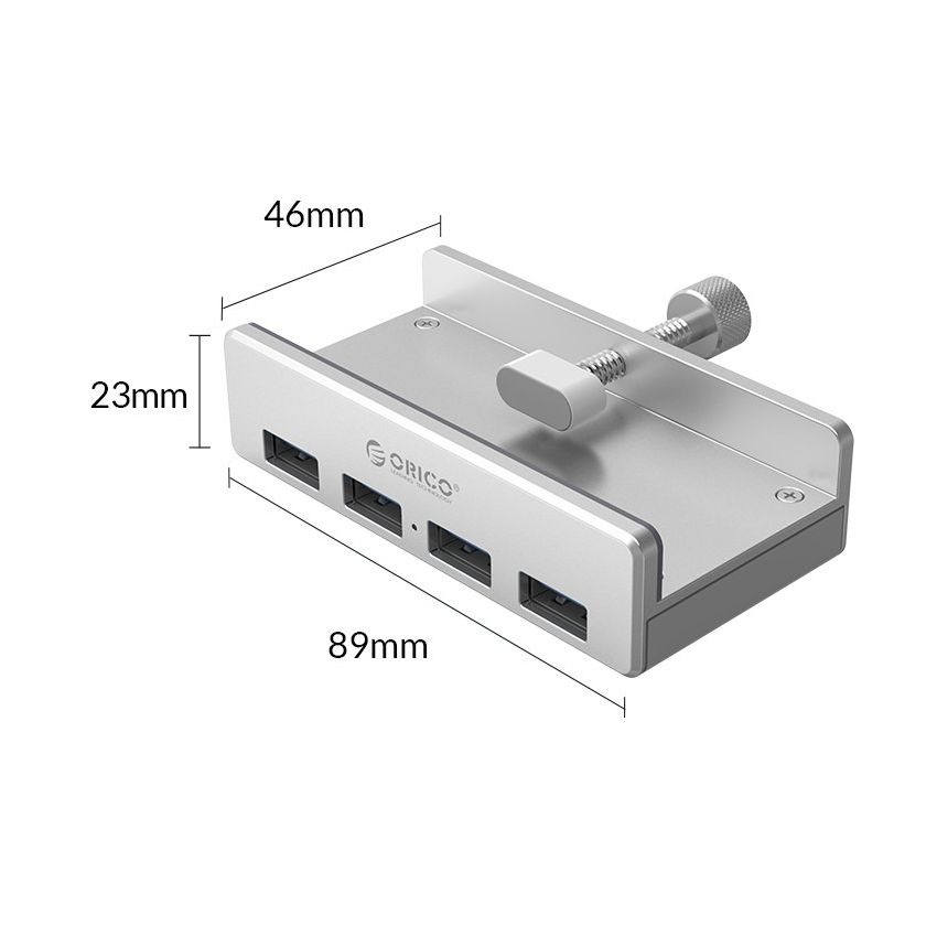 MH4PU USB HUB 4 Ports USB3.0 Aluminum