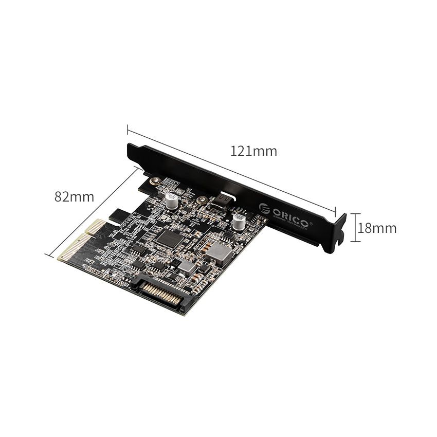 PE20-1C Type USB C PCI-Express to USB 3.2 20Gbps PCI-E Express Expansion Card Adapter for Windowss 8/10/Linu