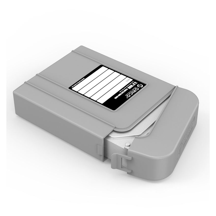 PHI-35 3.5 inch Hard Drive Protection Box Material PC + ABS SHOCKPROOF, DUSTPROOF, SPILL-RESISTANT. Color Orange/Grey/Purple /Blue/Green
