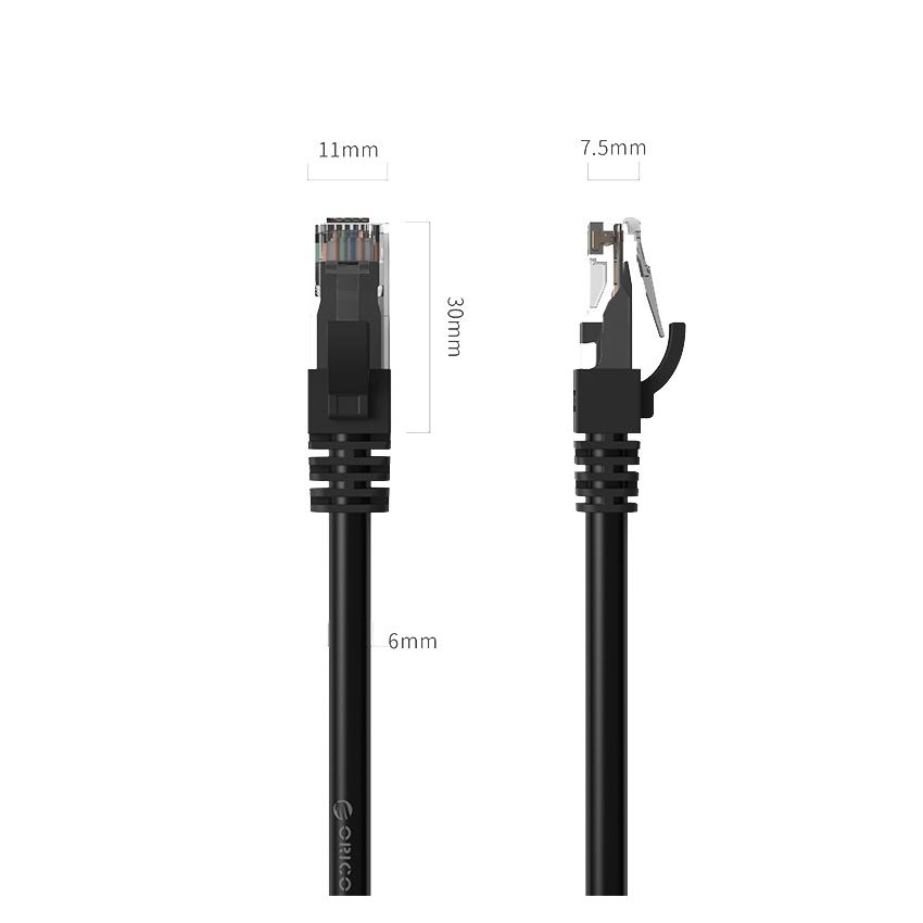 PUG-C6 Ethernet Cable CAT6 10M/100/1000M Lan Network Card Cable 2M/3M/5M for PC Router Laptop Cable Ethernet
