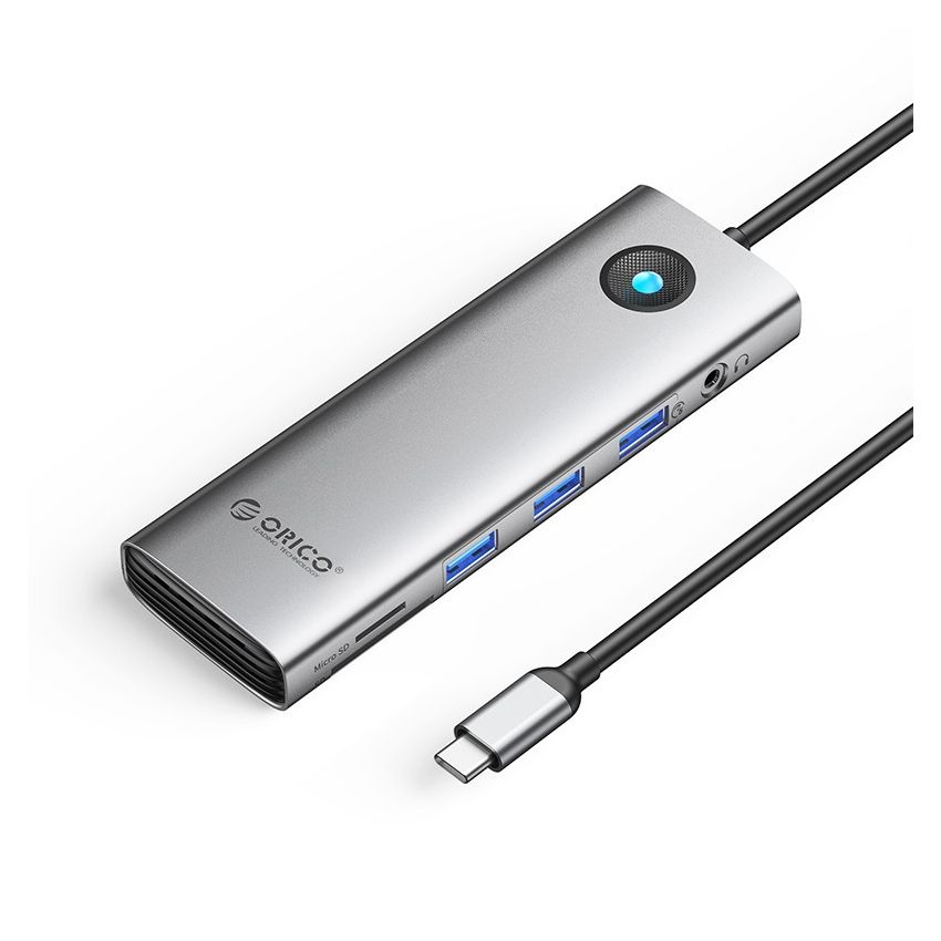 PW11-10P Type-C 10-in-1 5Gbps Multifunction Docking Station