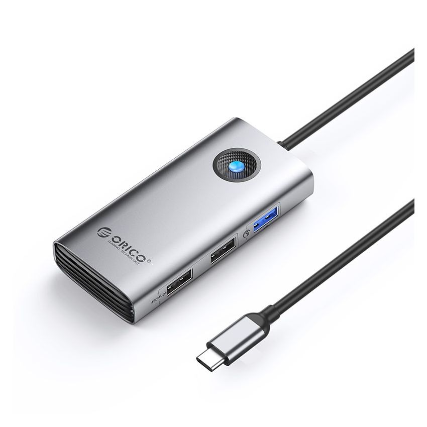 Adapter Hub Type-C 3.0 to 4K60hz HDMI-Compatible DP PD100W SD Hub