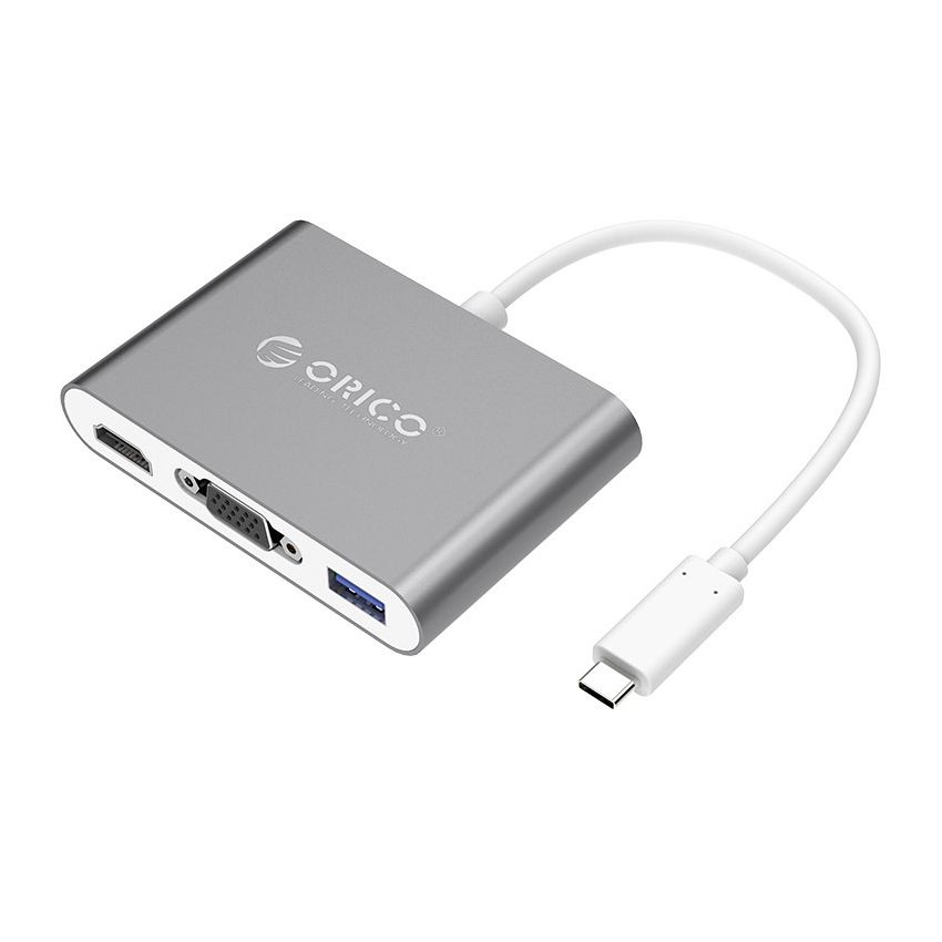 RCHV USB-C HUB 3IN1 Aluminum