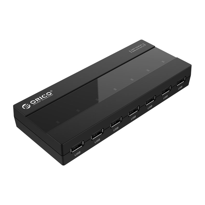 H727RK-U2 USB HUB 7 Ports USB2.0 Plastics ABS