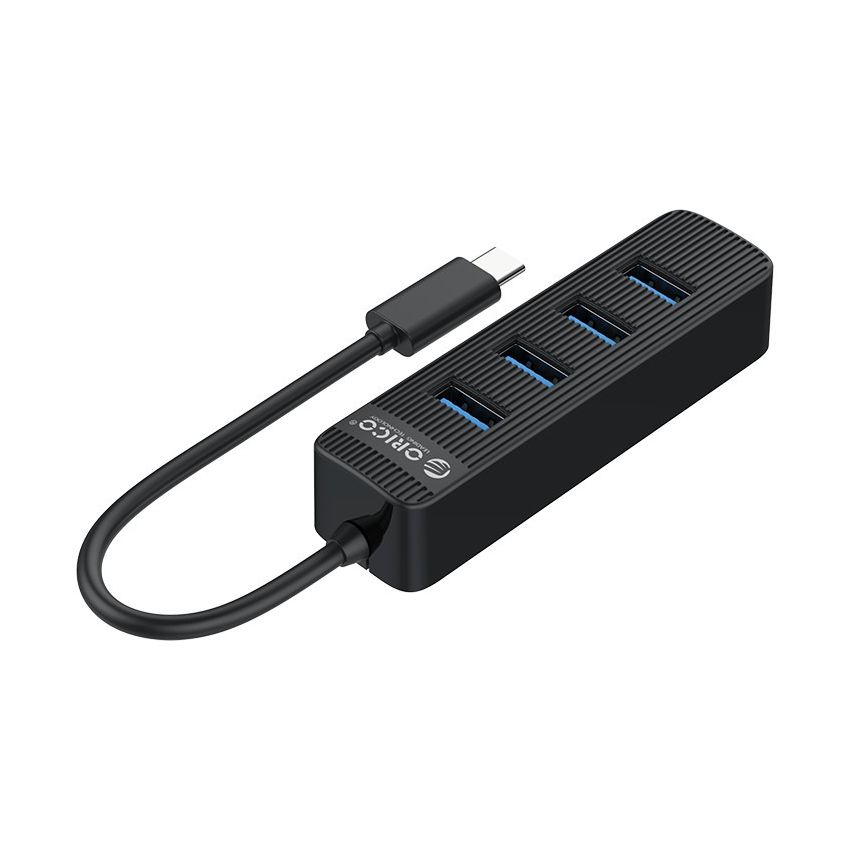 TWC3-4A Type-C 4 Ports USB3.0 HUB With Type C Power Supply Port For Laptop Computer Accessories USB Splitter USB3.0 OTG Adapter