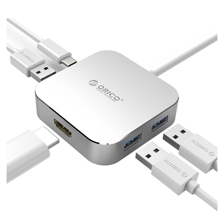 XD-311 USB C HUB 5IN1 Resolution 3840*2160@30Hz PD 60W Aluminum