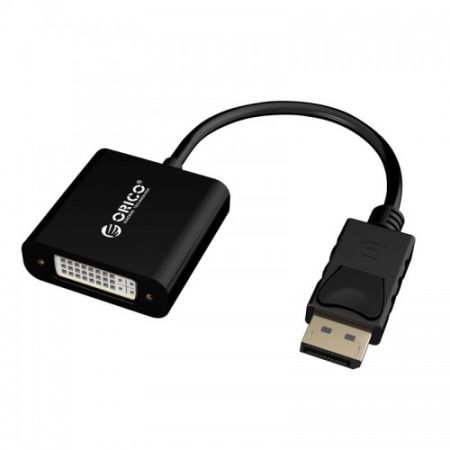 DPT3D Displayport to DVI Converter Cable 15cm DP Male to DVI Female Adapter