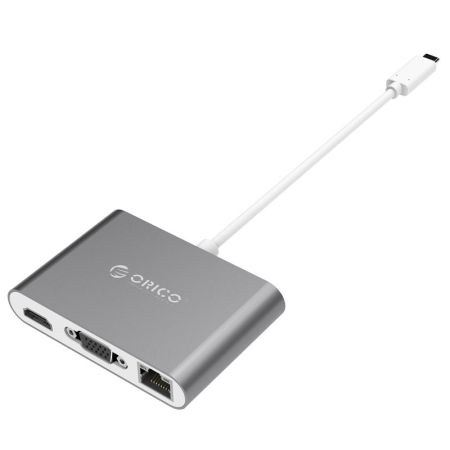 RCNB USB C HUB 6IN1 Aluminum