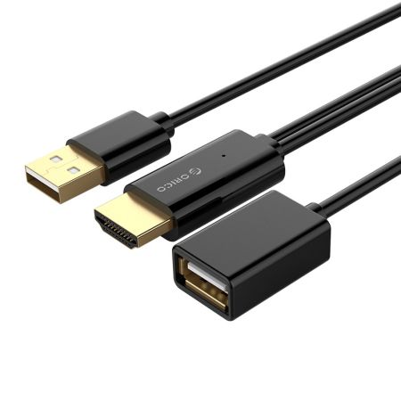 PE-P1 USB to HDMI Phone/Tablet Adapter Supported System iOS Power DC 5V1A Cable 1Meter