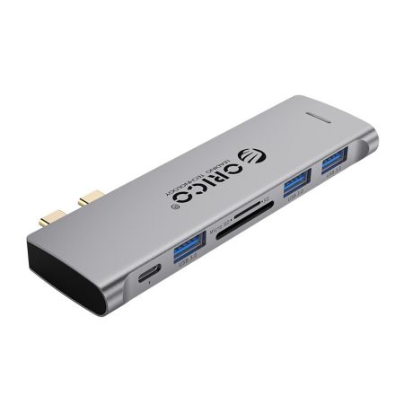 2CT-6TS Type-C 6-in-1 multifunction docking station