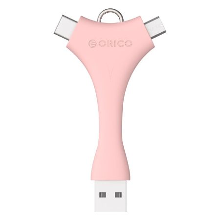 C1 Dual Port Portable Sync & Charge Data Cable