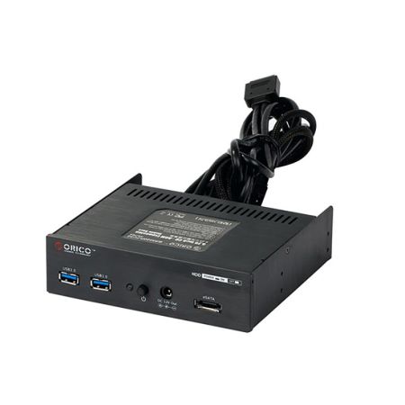 BR5220P-FU32-S1E1D1 5.25" USB3.0+eSATA + power switch Aluminum Alloy Installed on CD-ROM Interface USB3.0x2 , eSATA x 1,HDD Powerswitch x 1,DC 12V power x1 Black